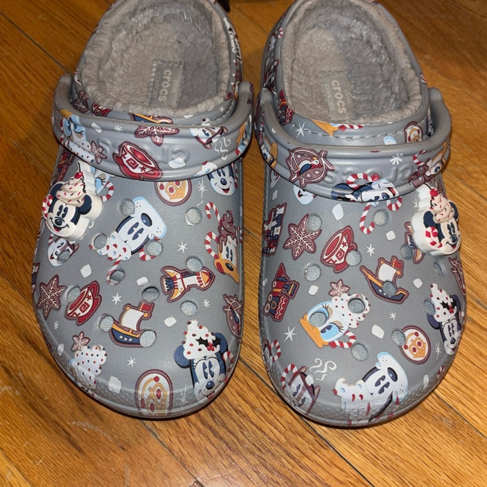 Disney holiday crocs